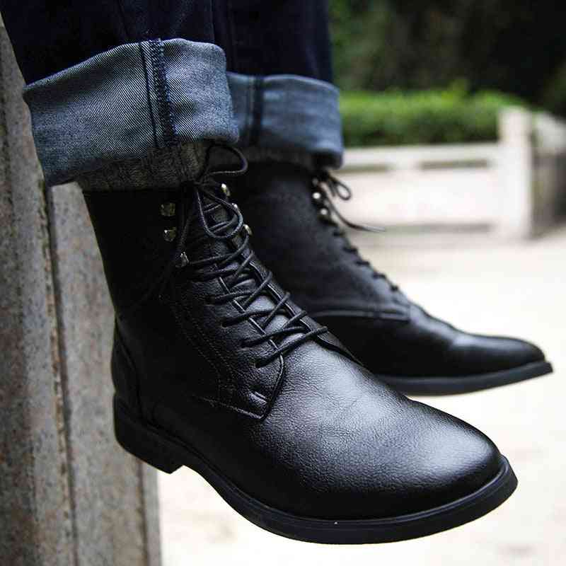 Winter Warm- Lace Up Ankle Boots