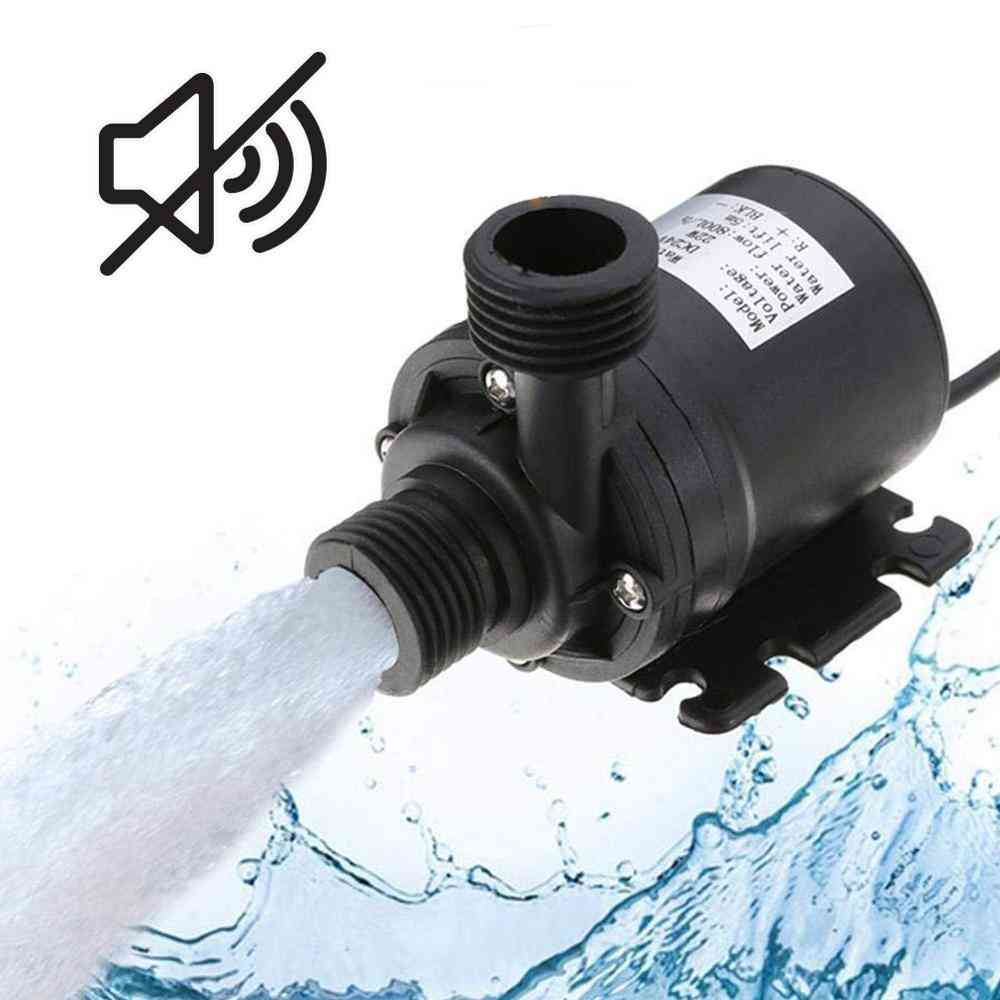 Dc 12v/24v Brushless Solar Motor Water Pump, Mini Submersible Circulation