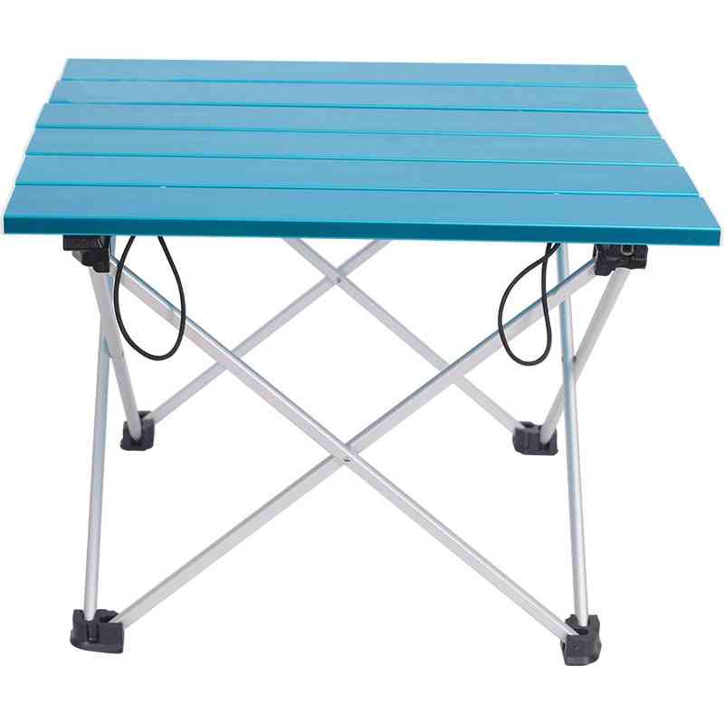 Hliníkový skladací stôl kempingový vonkajší ľahký stôl