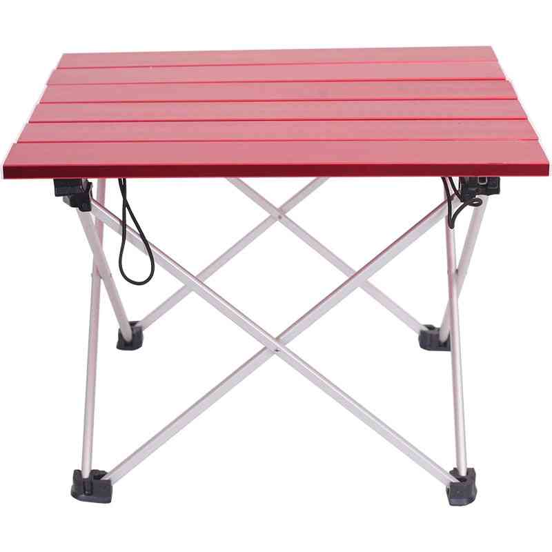 Hliníkový skladací stôl kempingový vonkajší ľahký stôl