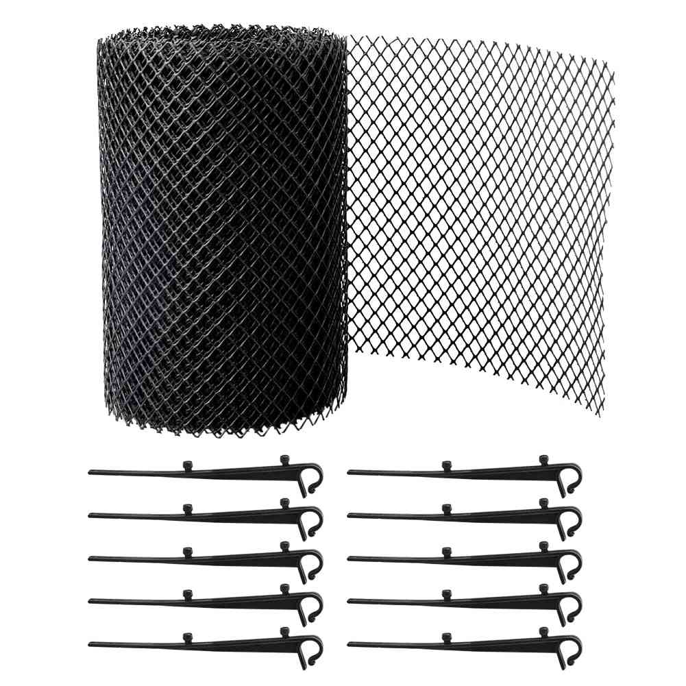 Anti Clogging Balcony Flexible Stops Leaves, Reduce Overflow Gutter Guard Cleaning Tool Mesh Cover