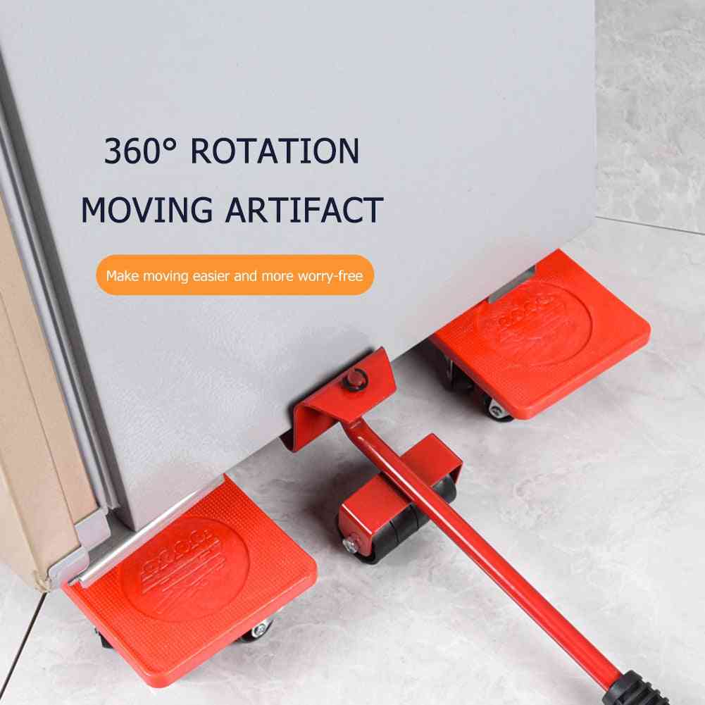 Furniture Mover, Wheel Bar Roller Device- Stuffs Moving Hand Tools