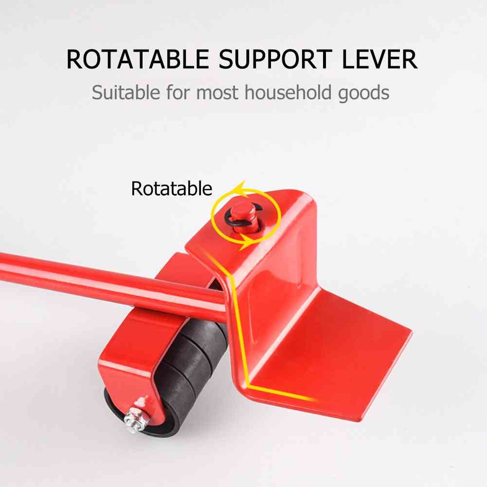 Furniture Mover, Wheel Bar Roller Device- Stuffs Moving Hand Tools