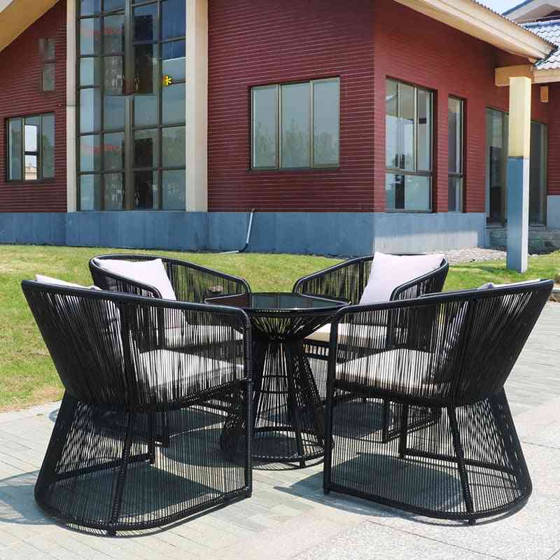 Outdoor Tables And Chairs Patio Rattan Chair