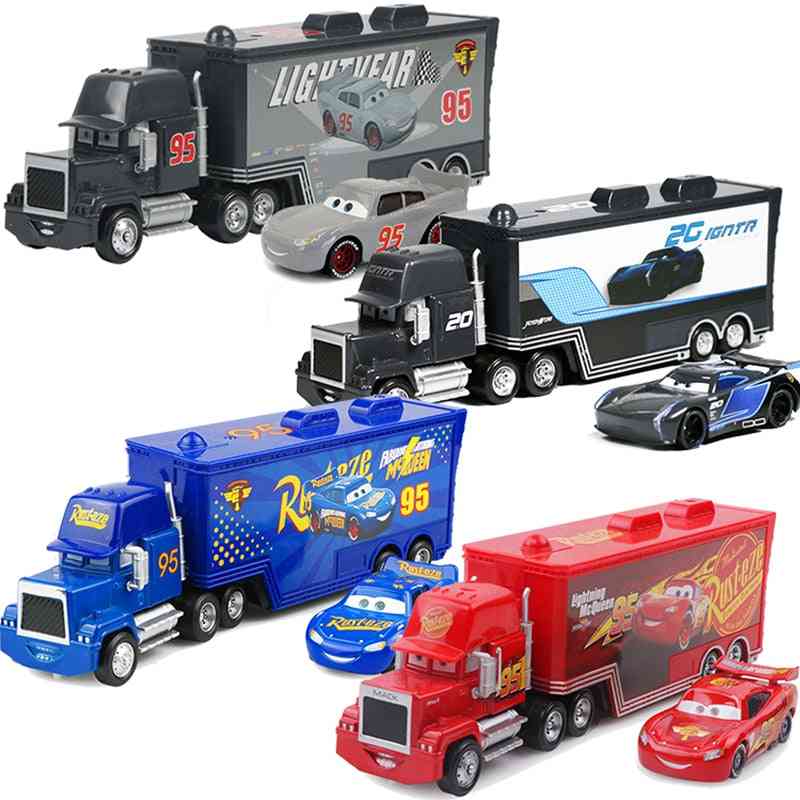 Cars, Lightning Truck, Diecast Model Toy, Christmas
