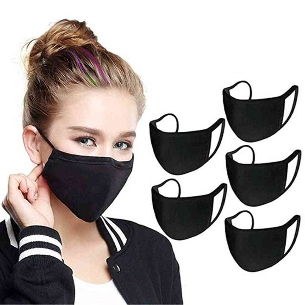 Andningsbar bomull munskydd ansiktsmask för man kvinna