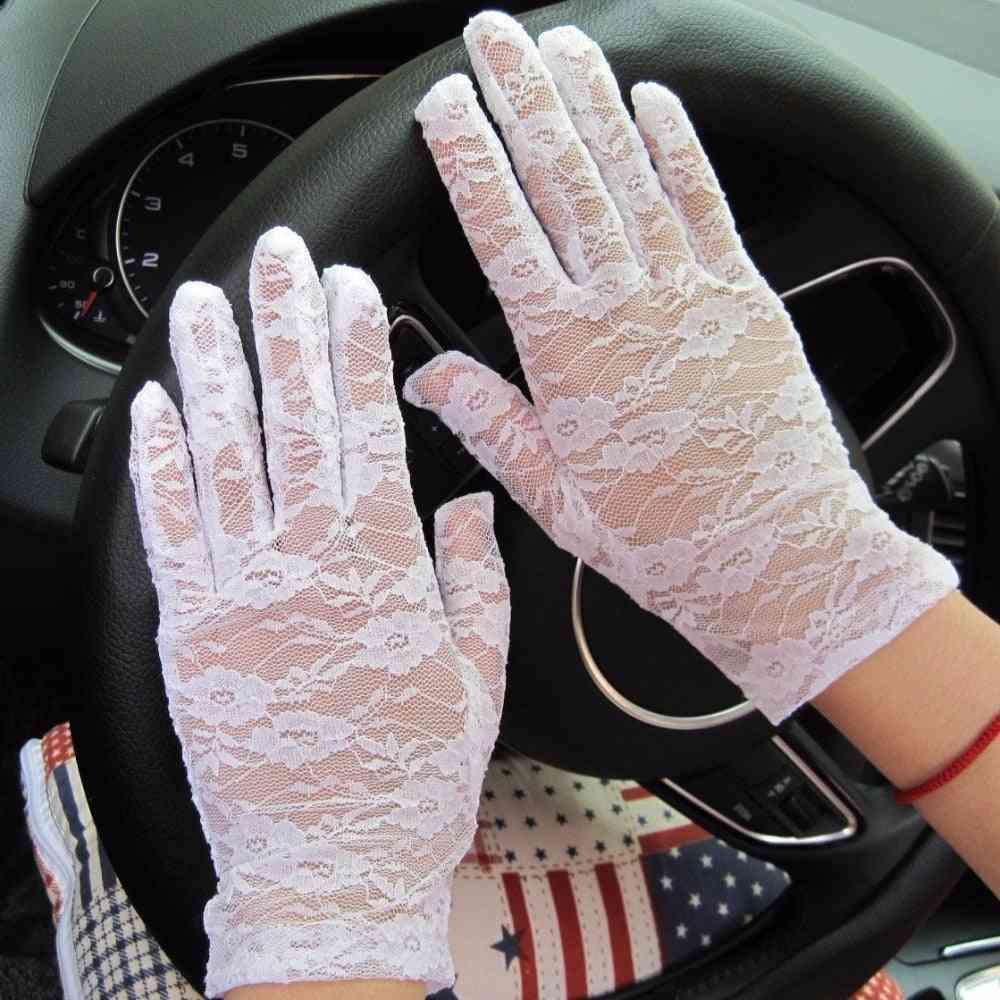 Women Sun Protection Dressy Gloves