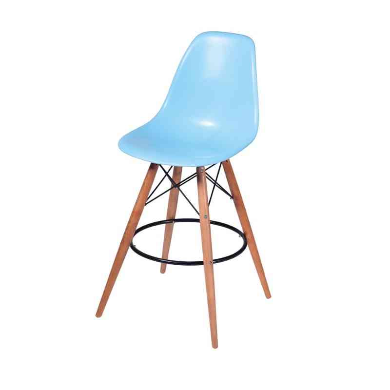 2pcs Dining Chair Wooden, Plastic Chairs