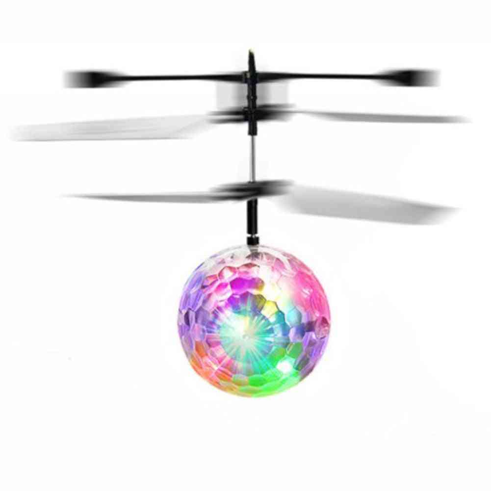 Led Flashing Light- Aircraft Flying Ball Drone, Remote Control, Helicopter Toy