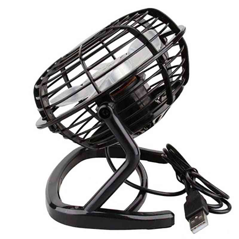 Portable- Small Desk, Usb Cooler Cooling Fan For Pc / Laptop