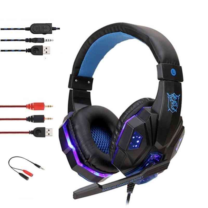 Professional Bass Stereo Gamer Wired Headphone