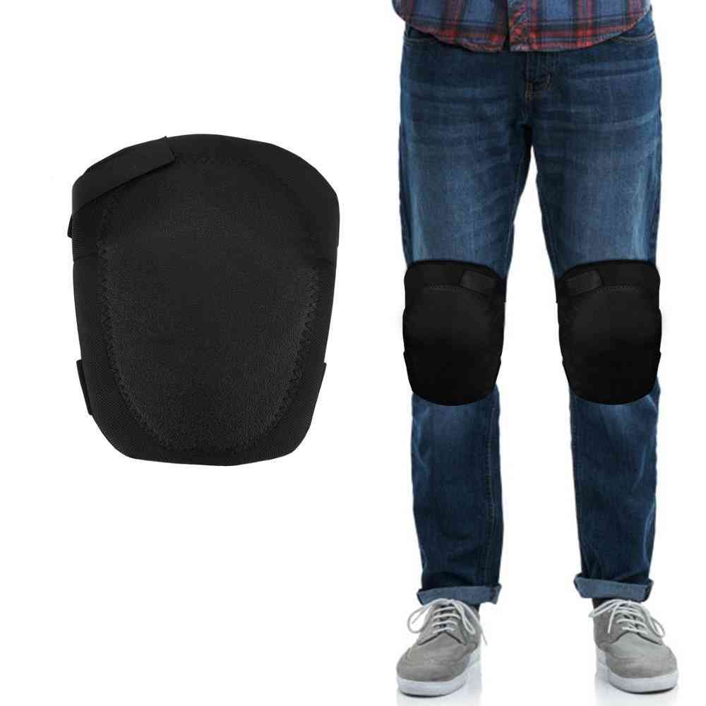Flooring Knee Pads With Heavy Duty Foam Padding And No-slip Leather Stabilizers