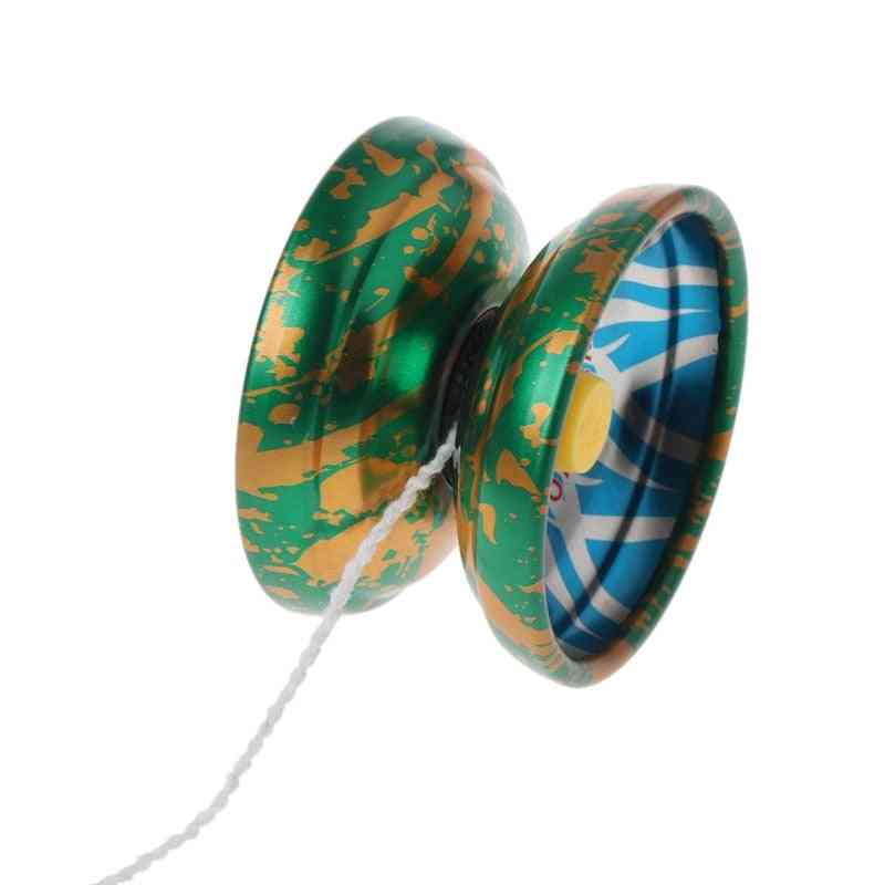 Corda professionale con cuscinetti a sfera yoyo con design in alluminio, lega di trucco