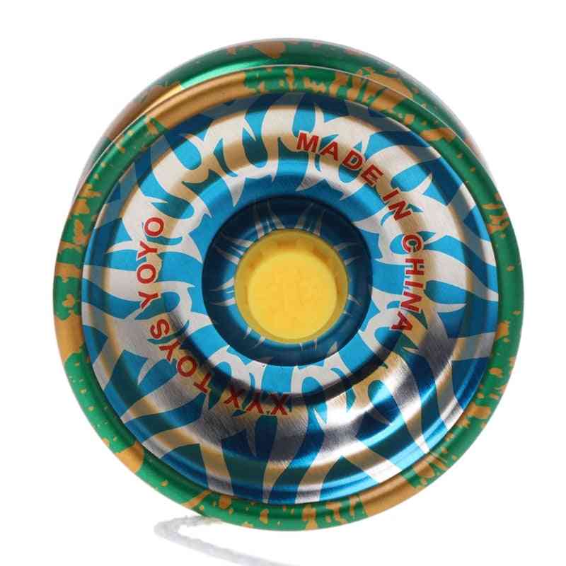Corda professionale con cuscinetti a sfera yoyo con design in alluminio, lega di trucco