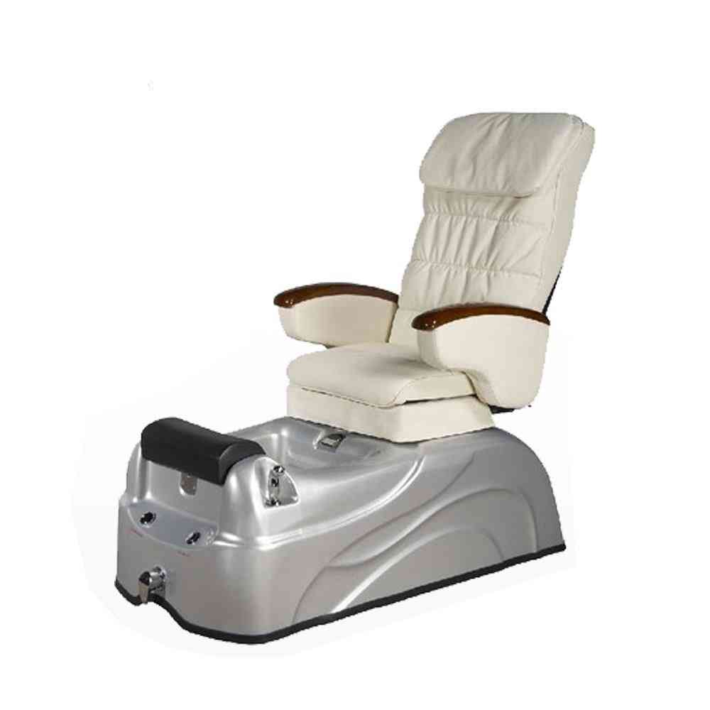 Massage Chair Of Pink Salon Equipment With Pedicure Chair