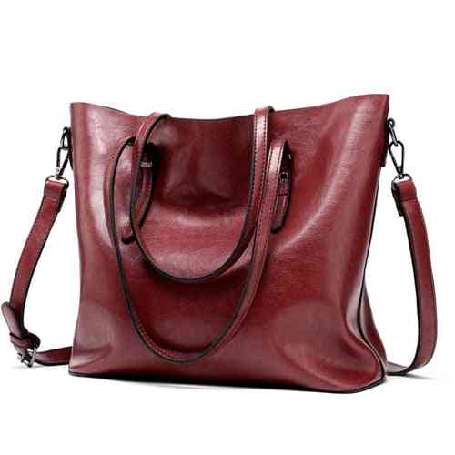 Women Pu Tote Leather Handbags