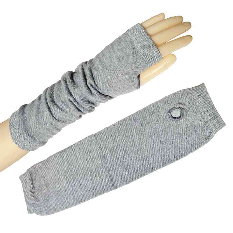 Dámske pletené rukavice ninja s dlhým ohňom
