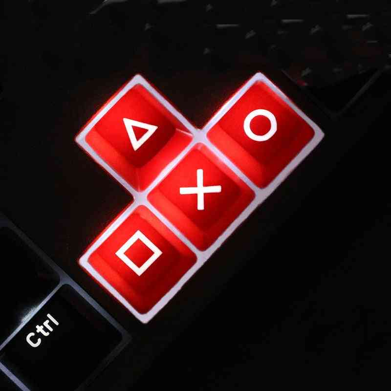 Abs Direction- Arrows Keycaps For Cherry Mx Mechanical, Gaming Keyboard