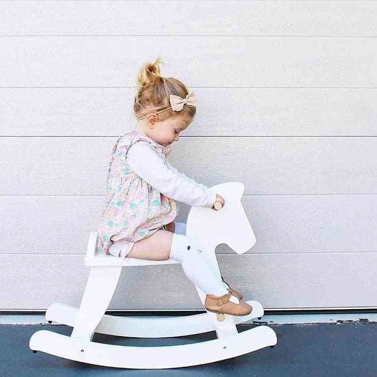 Wooden Rocking Horse, Baby Sitting,'s Educational,'s Room Decorations