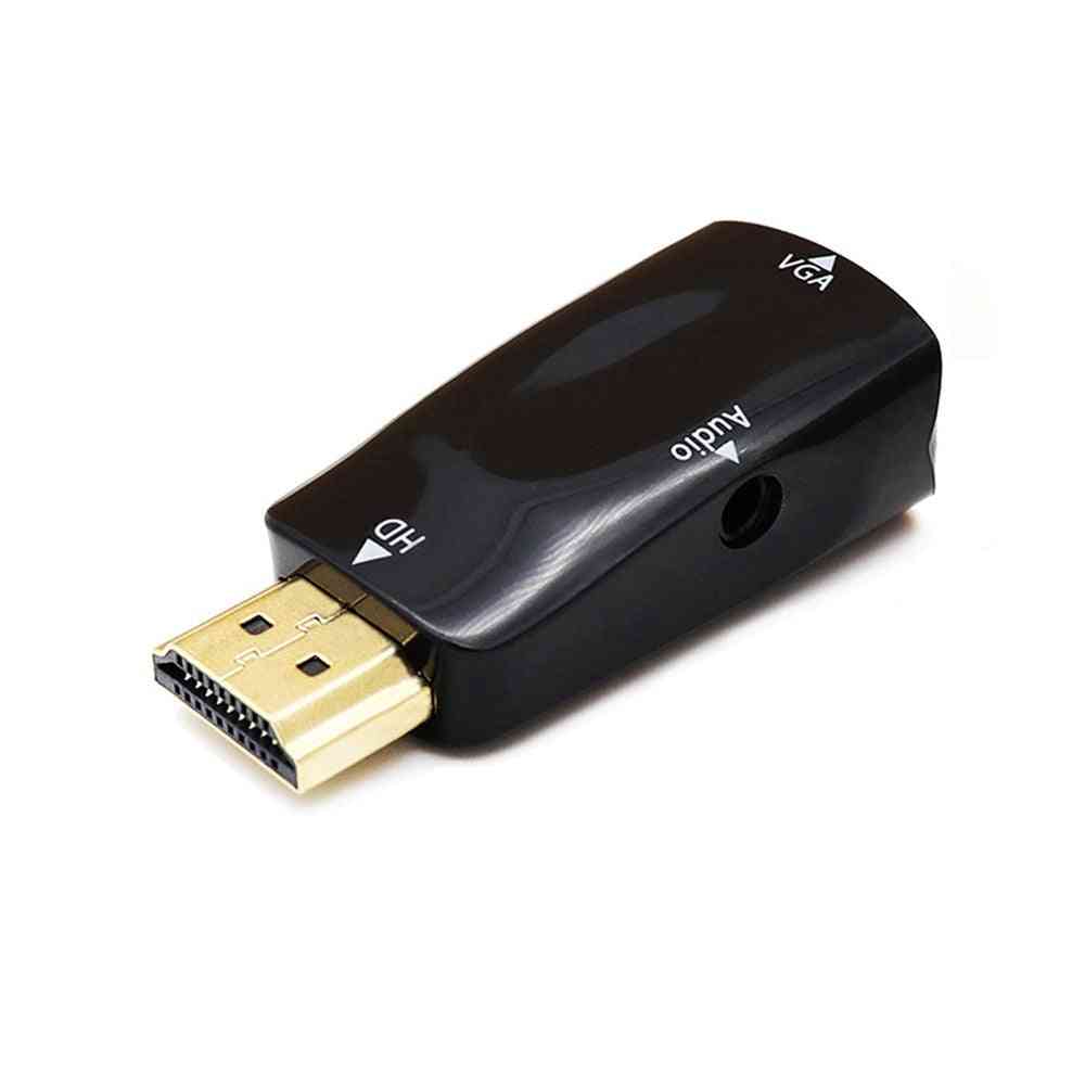 Hdmi Compatible To Vga Cable Male / Female Converter Adapter