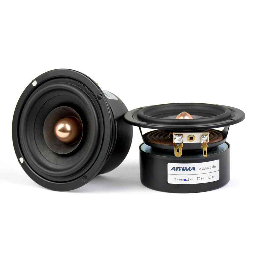 Audio fièvre haut-parleur large bande 4ohm 8ohm haute gamme hifi aigus mediante haut-parleur de basse bricolage