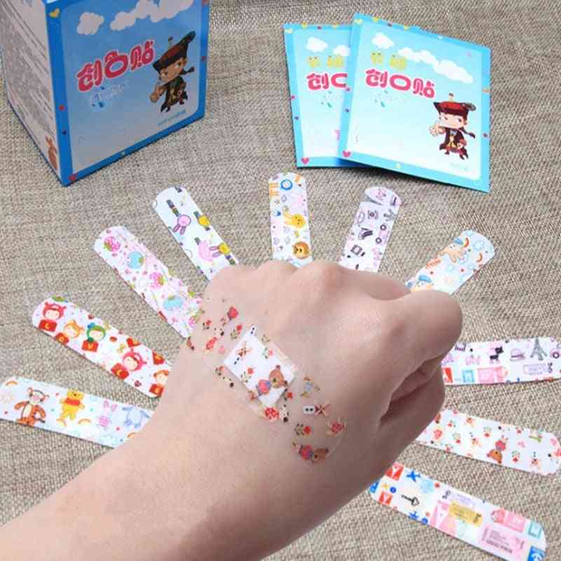 Cartoon Band Aid Hemostasis Adhesive Bandages First Aid Emergency Kit For Kids