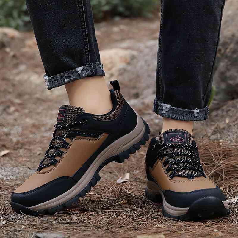 New Waterproof Leather Men's Fashion Outdoors Shoes