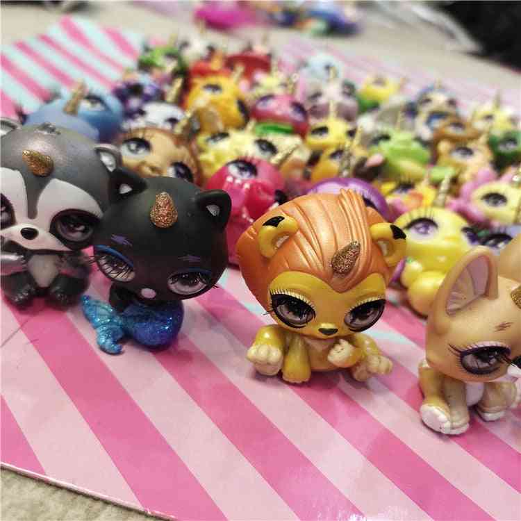 Cutie tooties, figurine di argilla di cristallo unicorno lime regalo per bambini