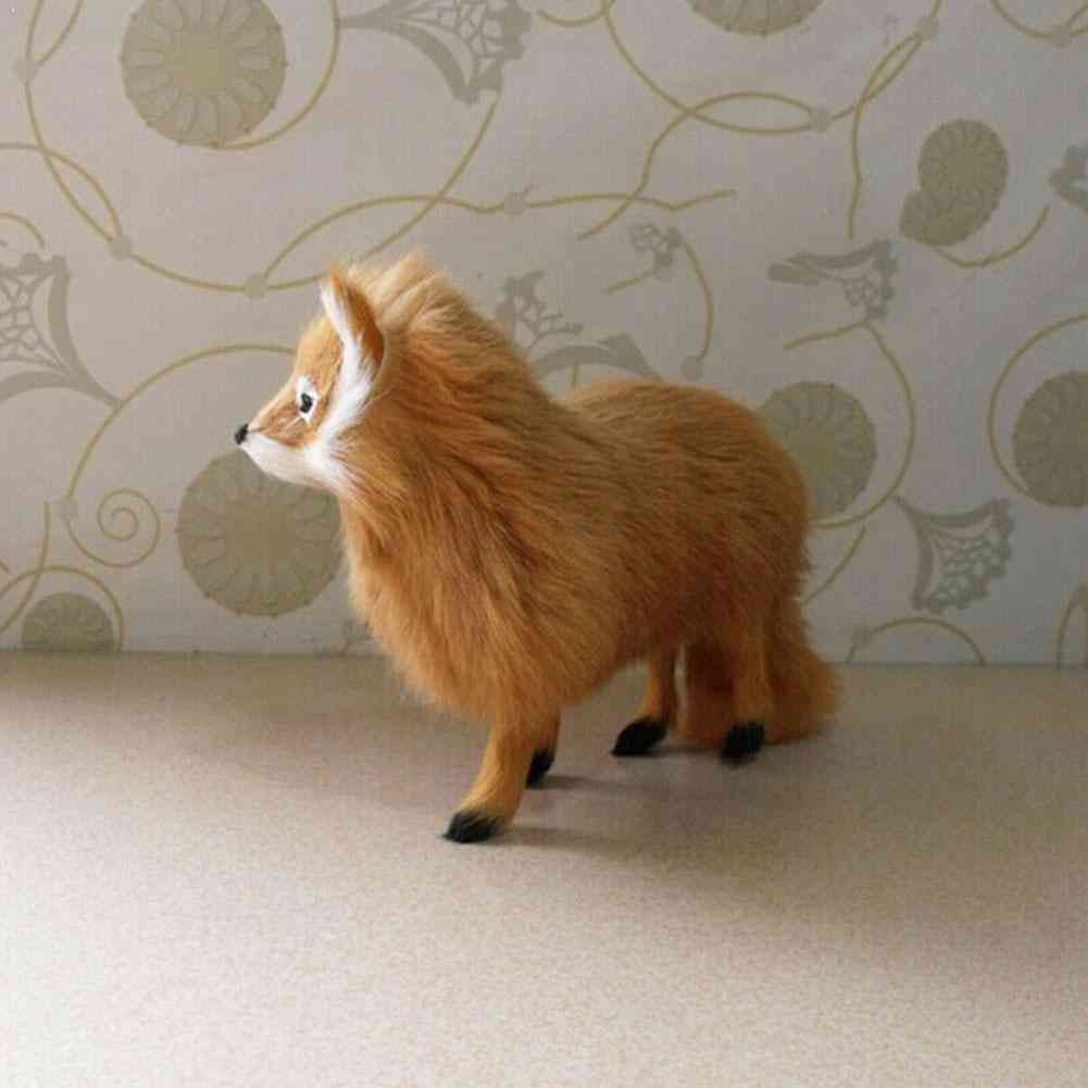 Simulation Animal Fox Plush Toy