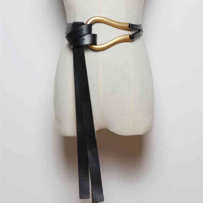 Newest Fashion U-shaped Soft Faux Leather Belts
