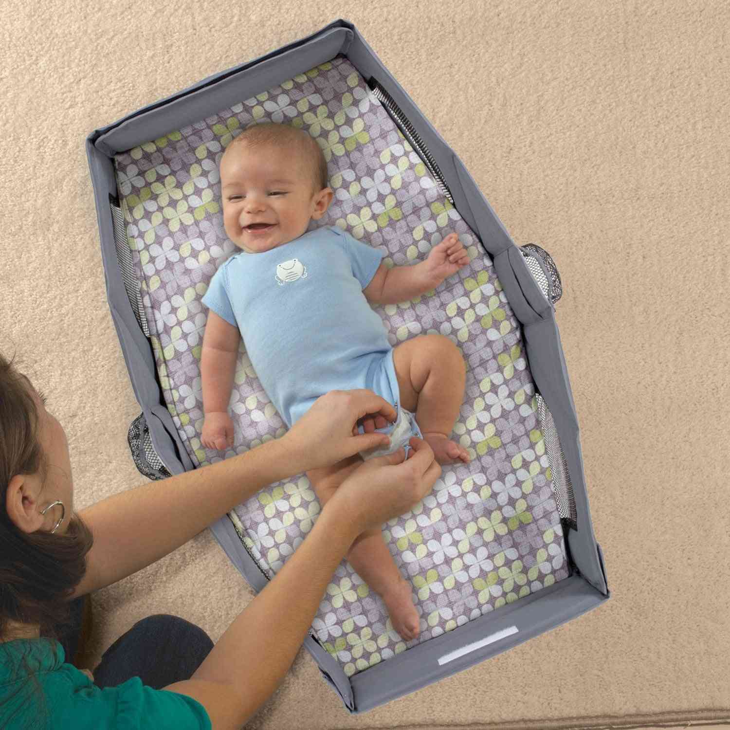 Smartlife Portable Baby Cribs, Folding Bed Mummy Bags