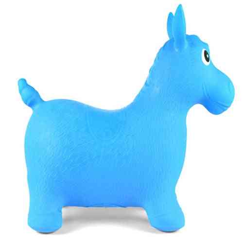 Cheval gonflable pour enfants, trémie, jouet gonflable de cheval de saut de videur