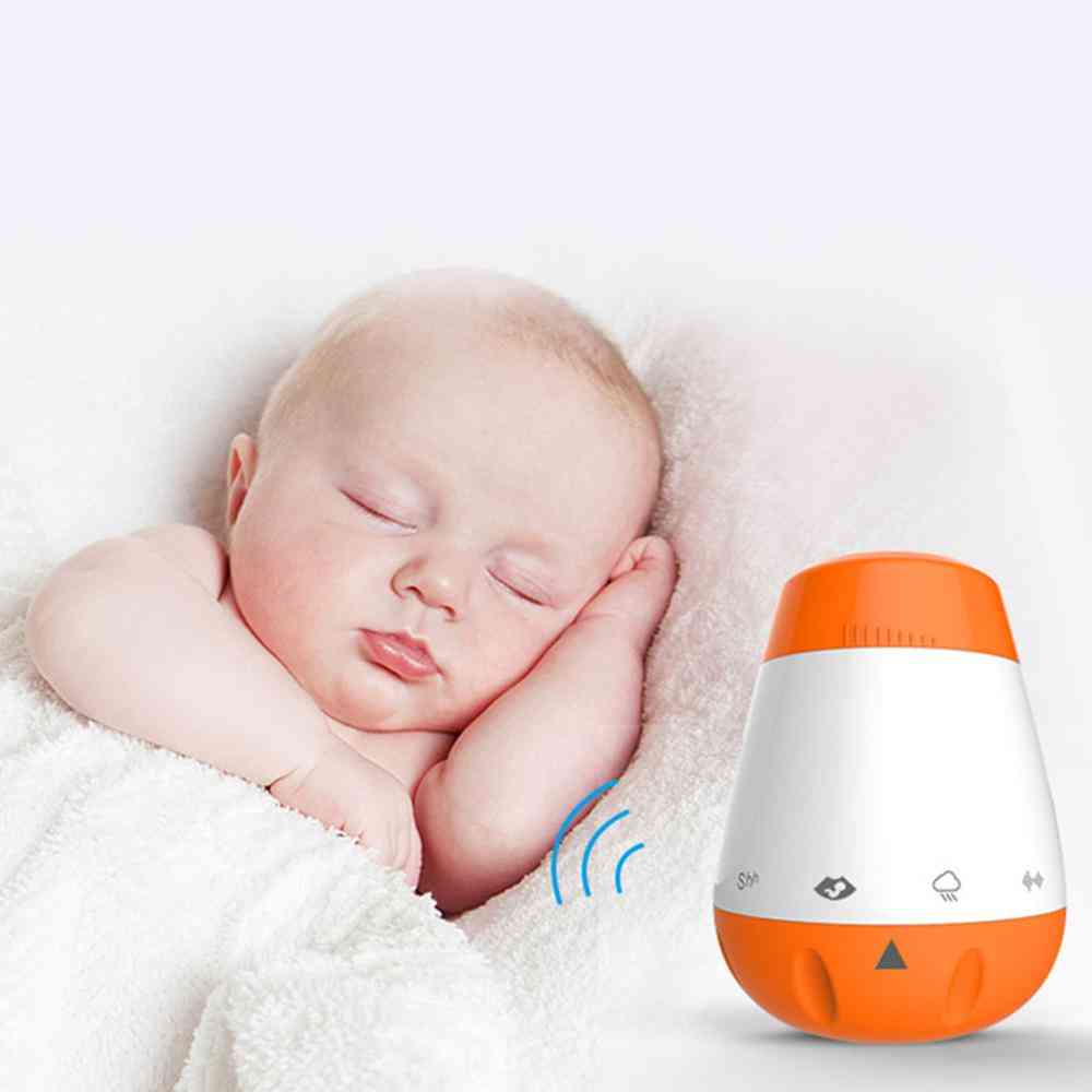 Uppladdningsbar babysömnapp, shusher, bullerljudmaskin för att sova
