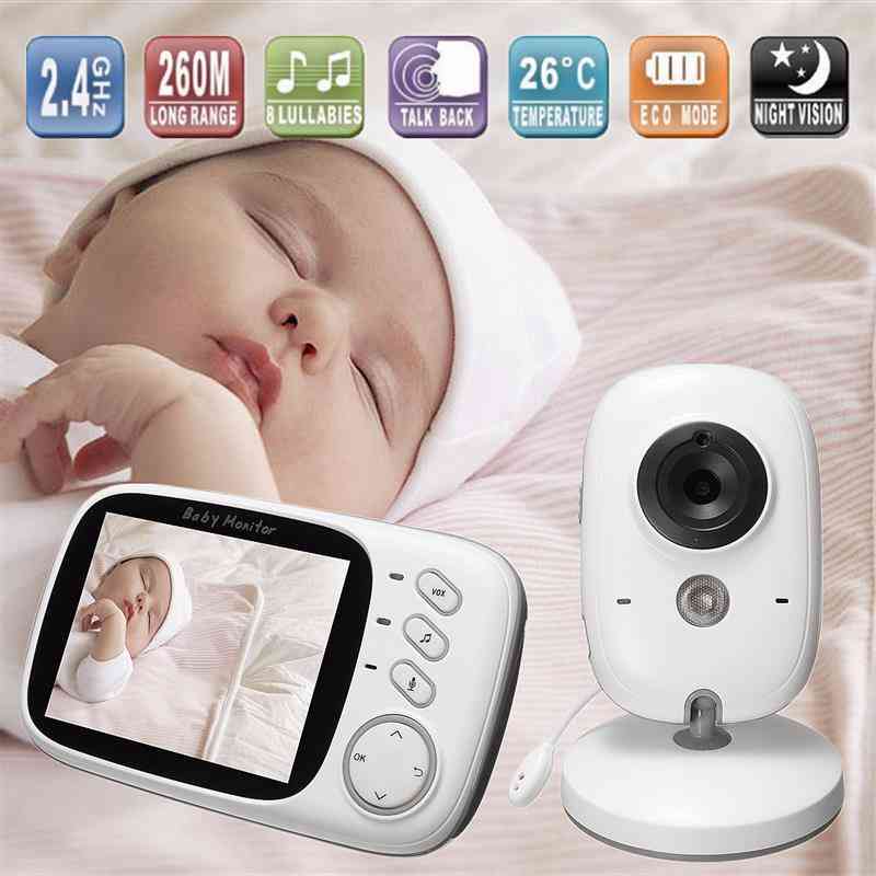 2-way Wireless Audio Talk, Night Vision Surveillance, Security Camera, Baby Monitor