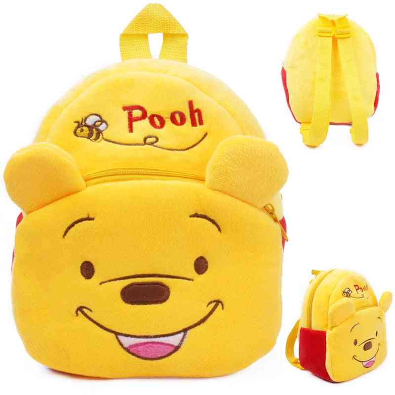 Toys Plush Backpack, Pooh Figures,'s Kindergarten School Bag