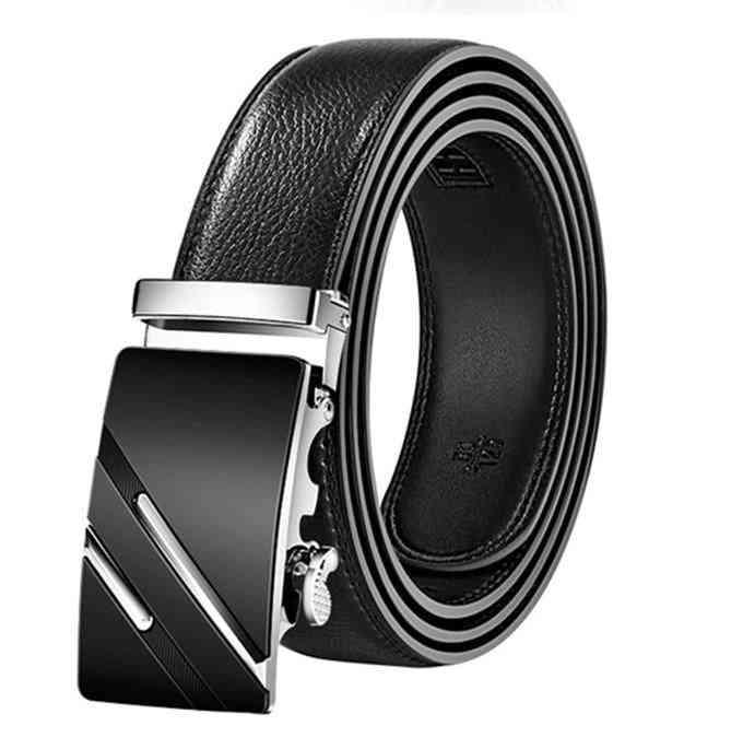Male Genuine Leather Strap Belts
