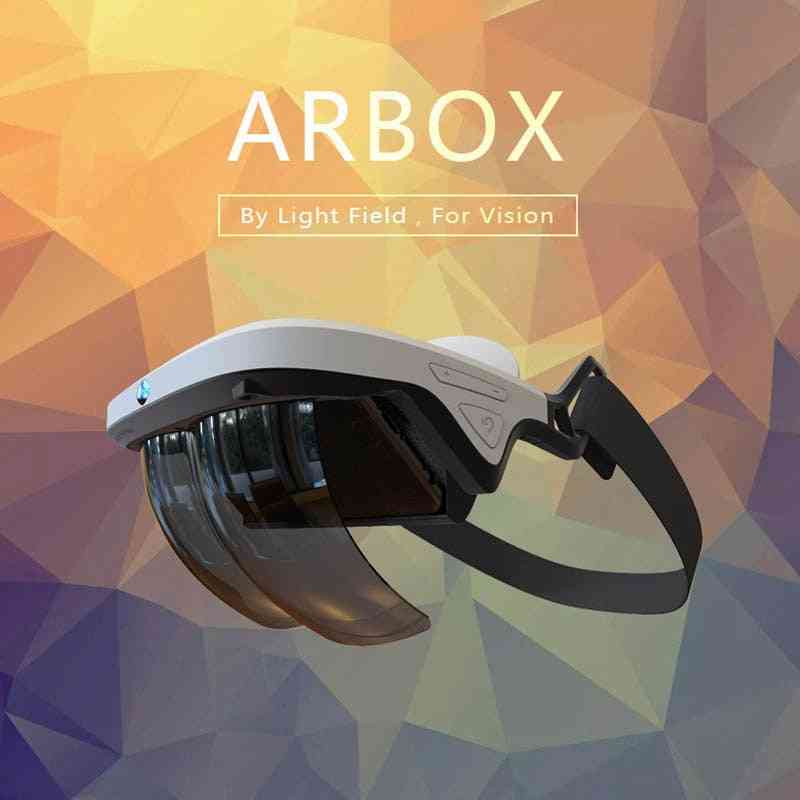 Ar , smart ar 3d video augmented reality vr headset briller