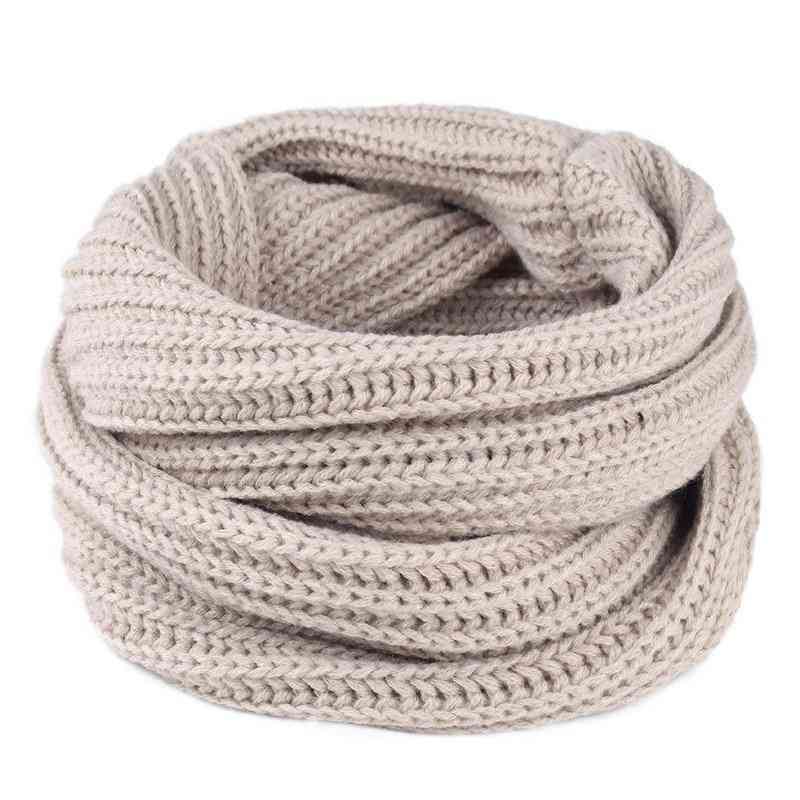 Kids Ring Knitted Warm Scarf