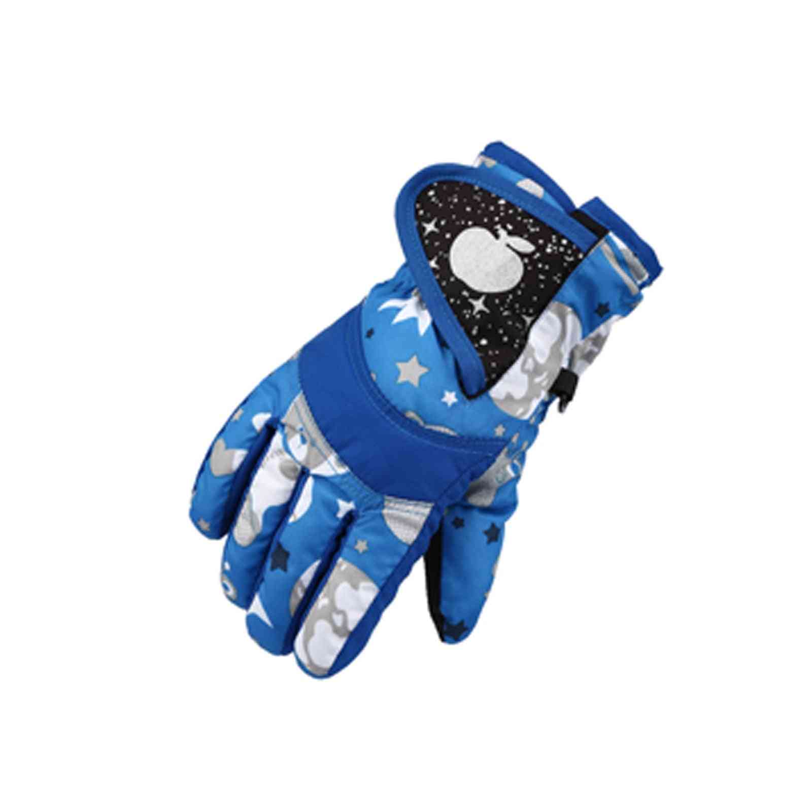 Cartoon Printed Winter Gloves