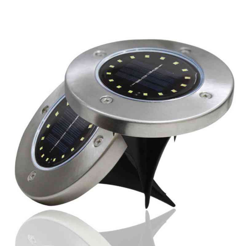 Solar Powered Buried Outdoor Waterproof Led Landscape Lamp