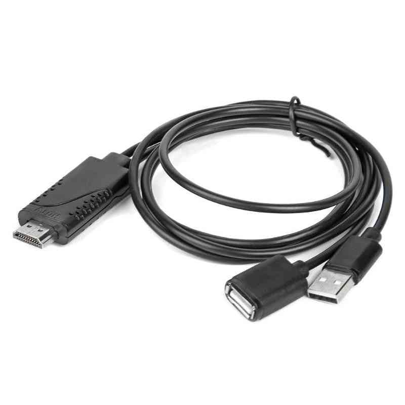 Usb Female To Hdmi Compatible Male Adapter Cable
