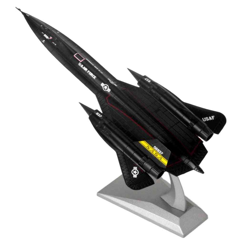 Jet Toy Scale, Blackbird Aircraft, Model Kids, Adult Home, Office Decor