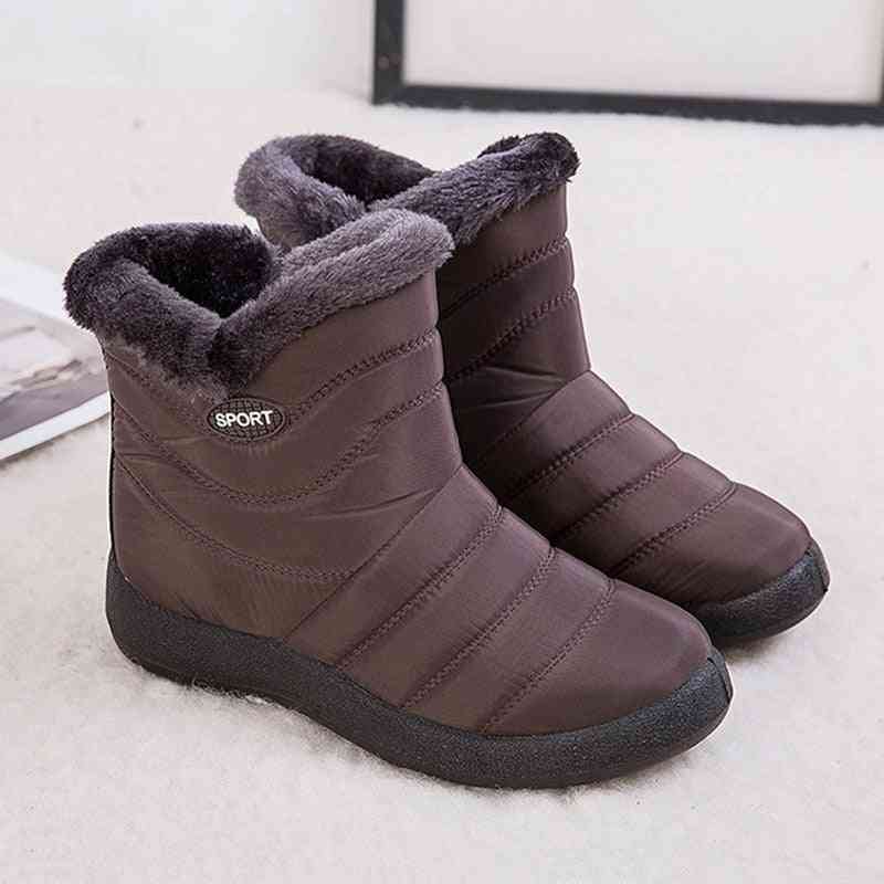 Nepremokavé snehové zimné topánky