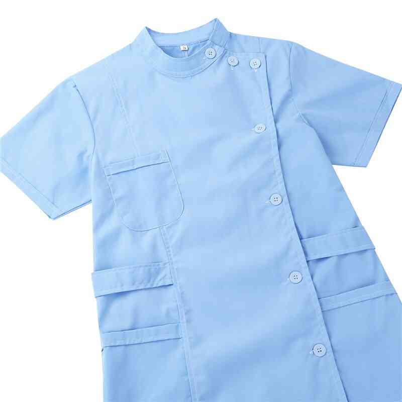 Womens Short Sleeve Nurse Uniform Dress