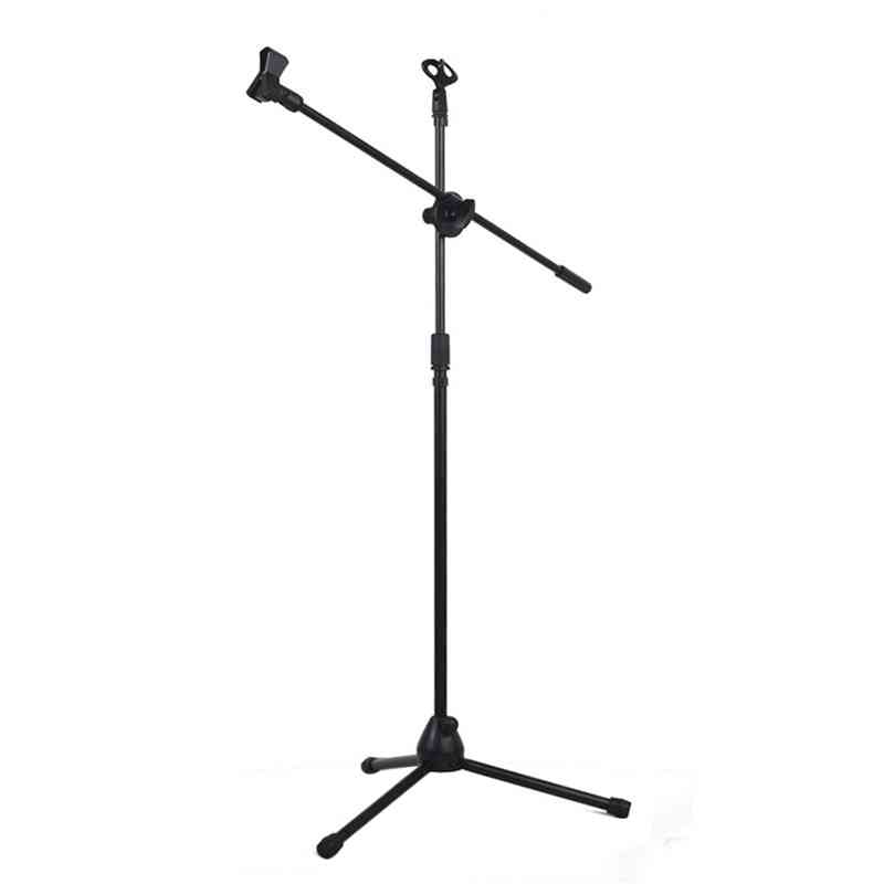 Retail Professional Swing Boom Floor Stand Microphone Holder