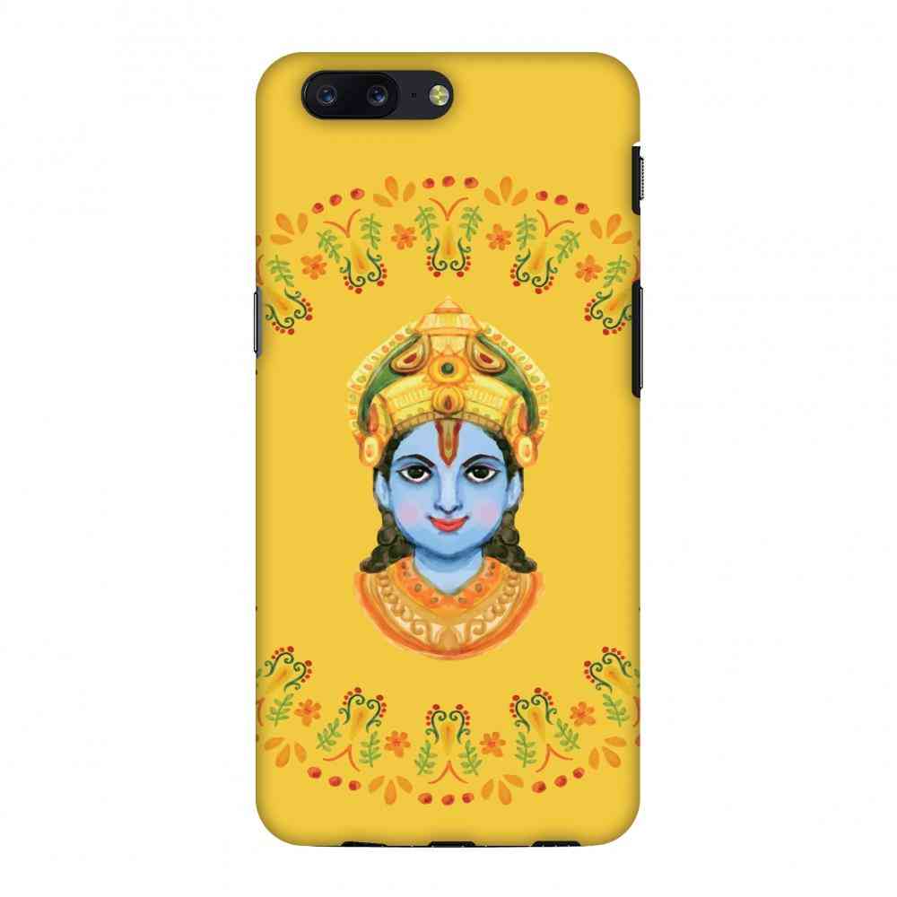 Almighty Krishna 3 Slim Hard Shell Case For Oneplus 5