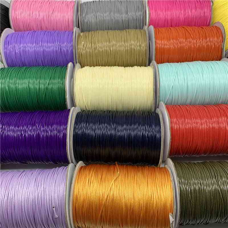 Colorful Waxed Cotton Cord Waxed Thread