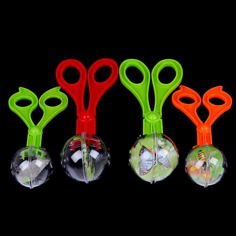 Plastic Lizards Feeding Cleaning Scissors Pliers Reptile Clips Climbing Pet Supplies Amphibian Insect Breeding Worm Capture Tool