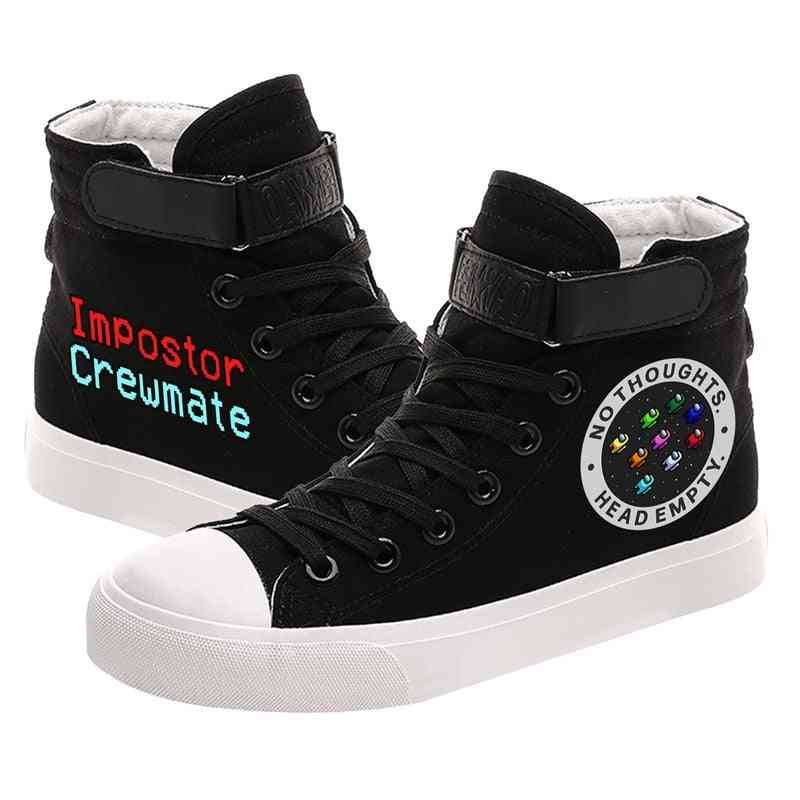High Top Canvas Shoes - Sport Fashion Winter Boots