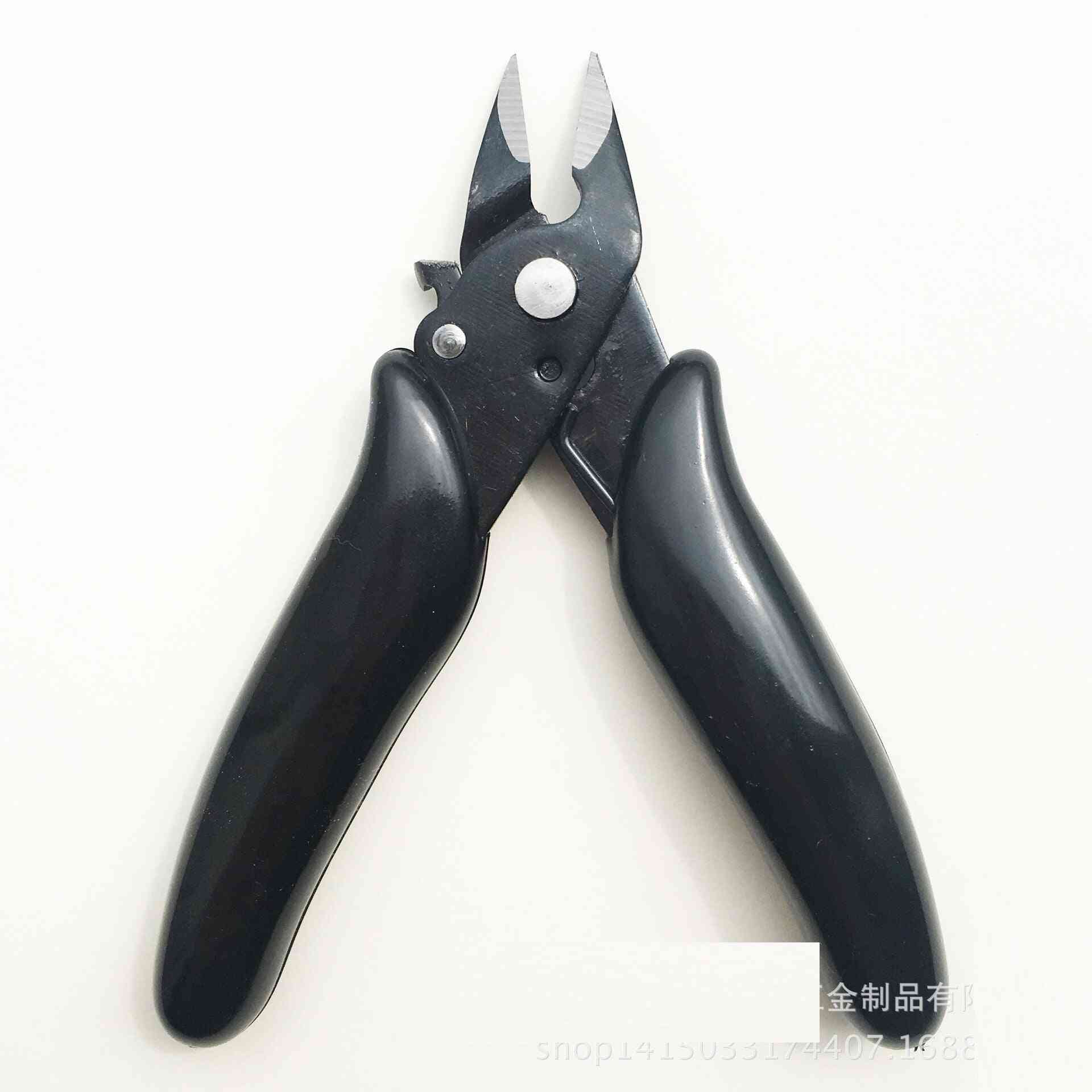 Electronic- Diagonal Pliers Side Cutting, Nippers Wire Cutter, Grinding Tools